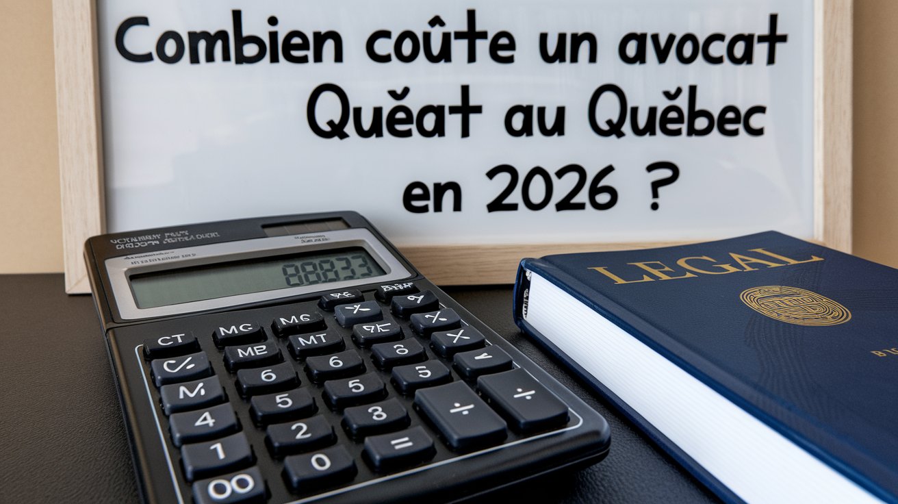 Combien coûte un avocat au Québec en 2026 ?